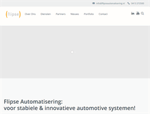 Tablet Screenshot of flipseautomatisering.nl